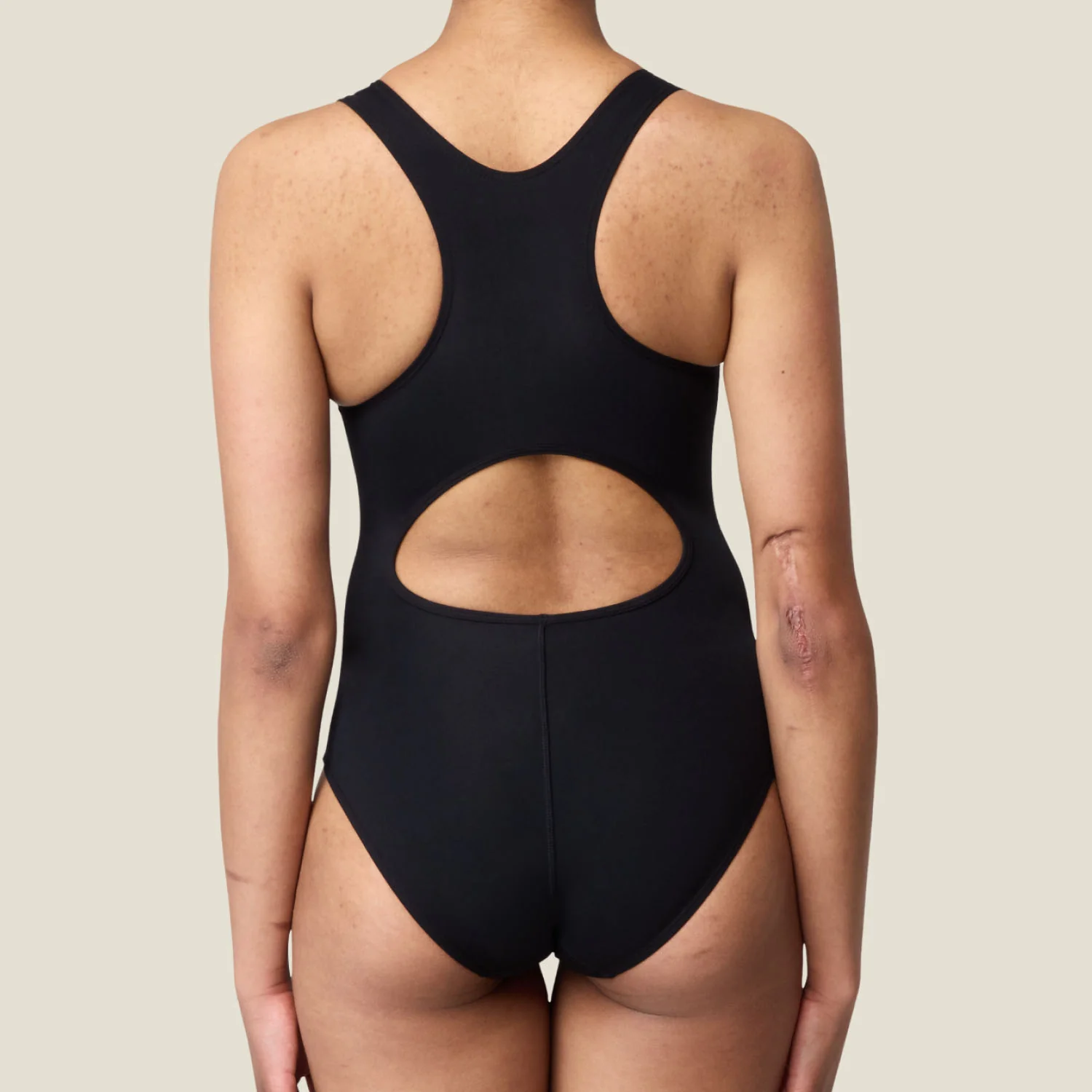 WUKA Period Racerback Swimsuit - Black - Image 3