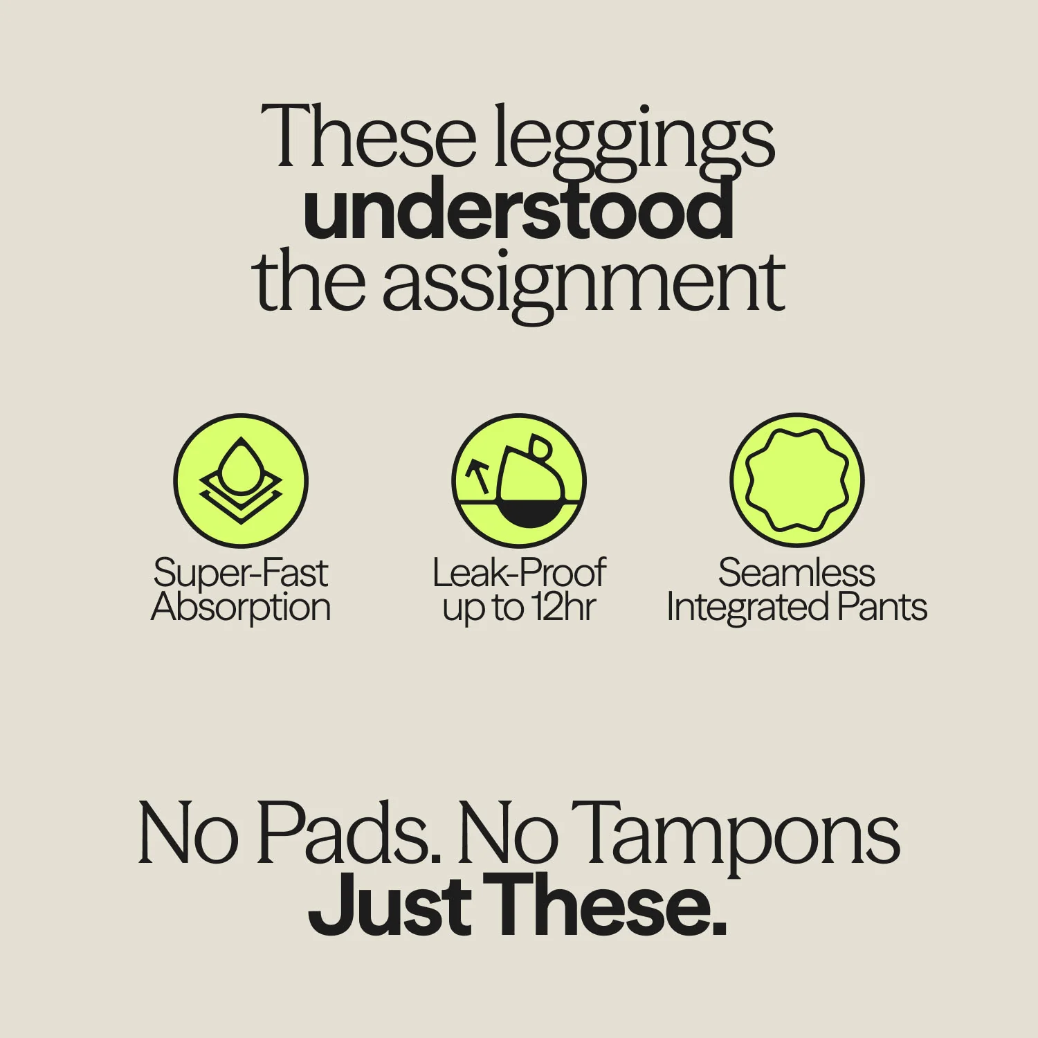 WUKA Period Leggings - Medium flow - Image 6